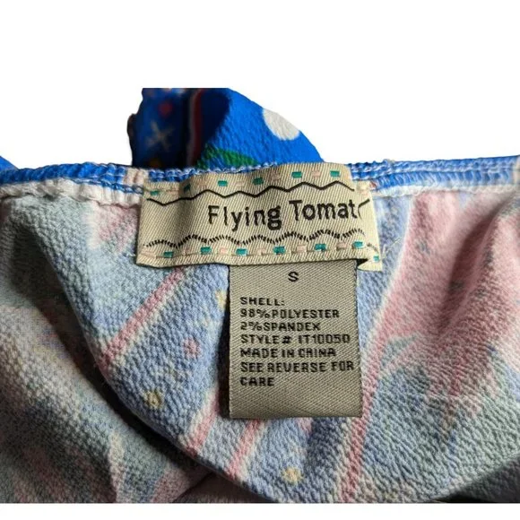 Flying Tomato One Shoulder Top Size Small - Picture 8 of 9